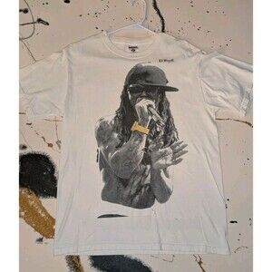 Vintage Lil Wayne America's Most Wanted Rap "I Am Hip Hop" T-shirt Men's Size M